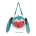 Hatsune Miku Shoulder Bag New Backpack Cute Anime Girl Plush Cartoon Kawaii Knapsack Student Bag Packet Kids Gifts Toys