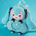 Hatsune Miku Sweet and Cute Creative Anime Picture Embroidery Fashion Large Capacity Storage Soft Plush Backpack Girl Toy Gift