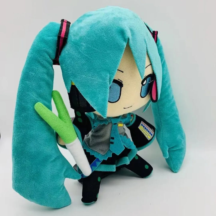 Anime Hatsune Miku Plush Toy 25Cm Scallion Ver. Soft Doll Gift Soft Stuffed Toys