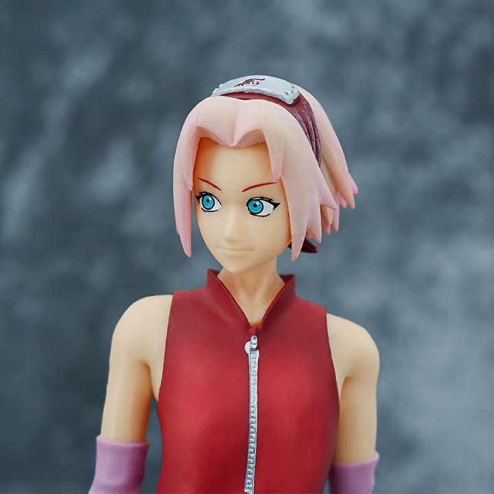 Naruto Figure Anime Shippuden Haruno Sakura Action Figure Standing Position Collection Toy for Christmas Gift 27Cm