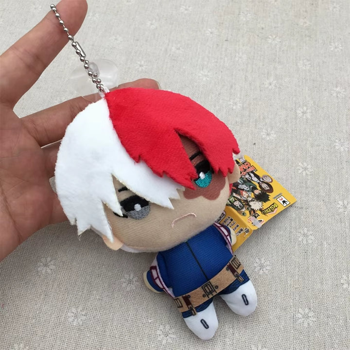 Cute anime plush pendants Deku Bakugo Todoroki