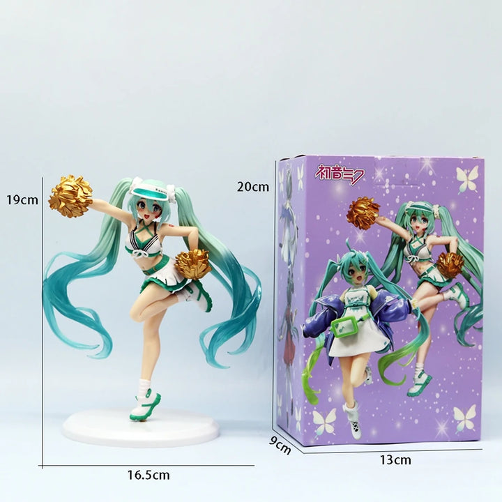 Hatsune Miku cheer outfit anime action figure