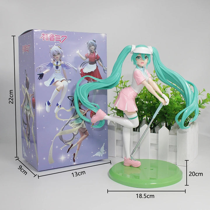 Hatsune Miku cheerleader figure gift for anime fans